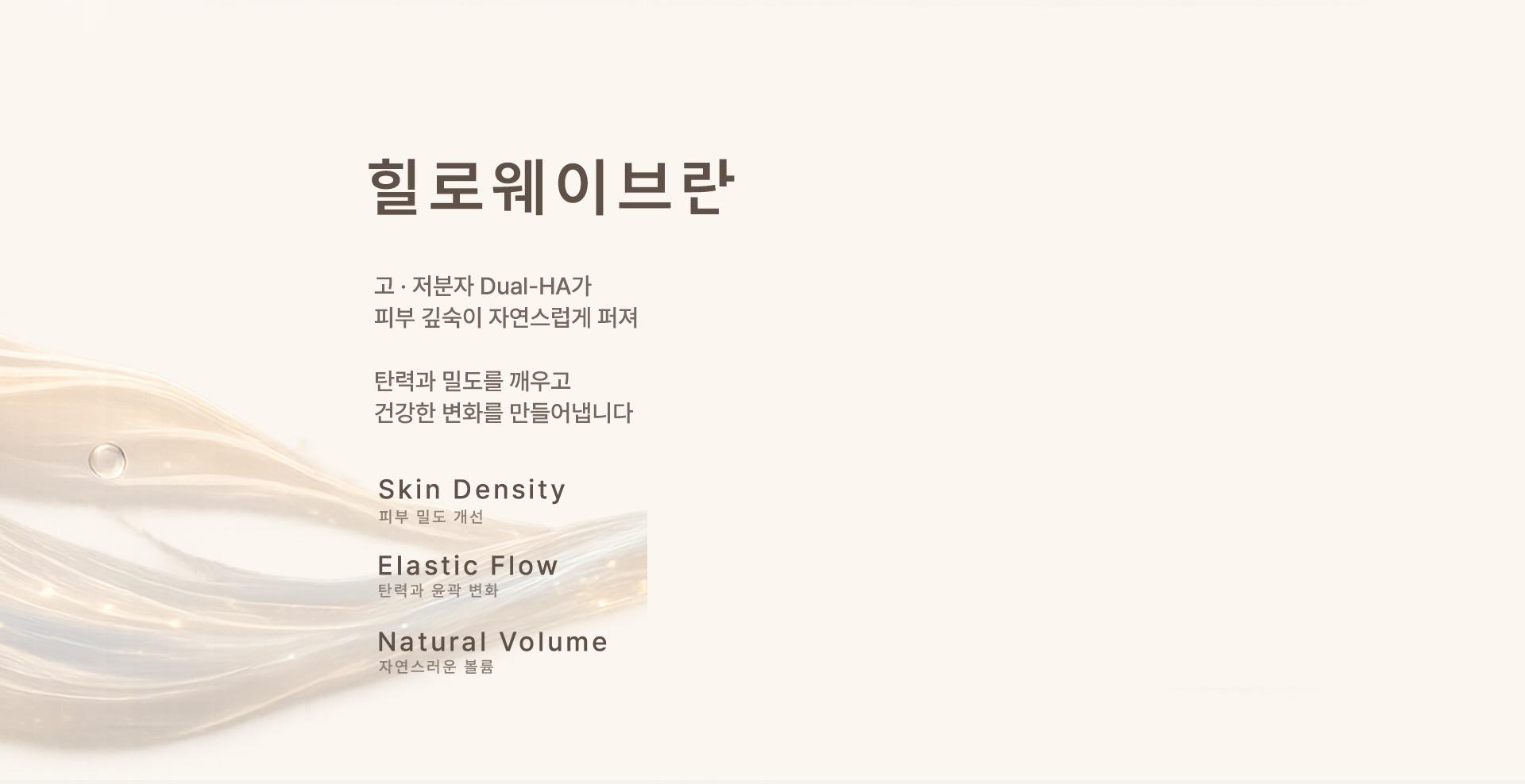 힐로웨이브란 — 피부 단면 다이어그램